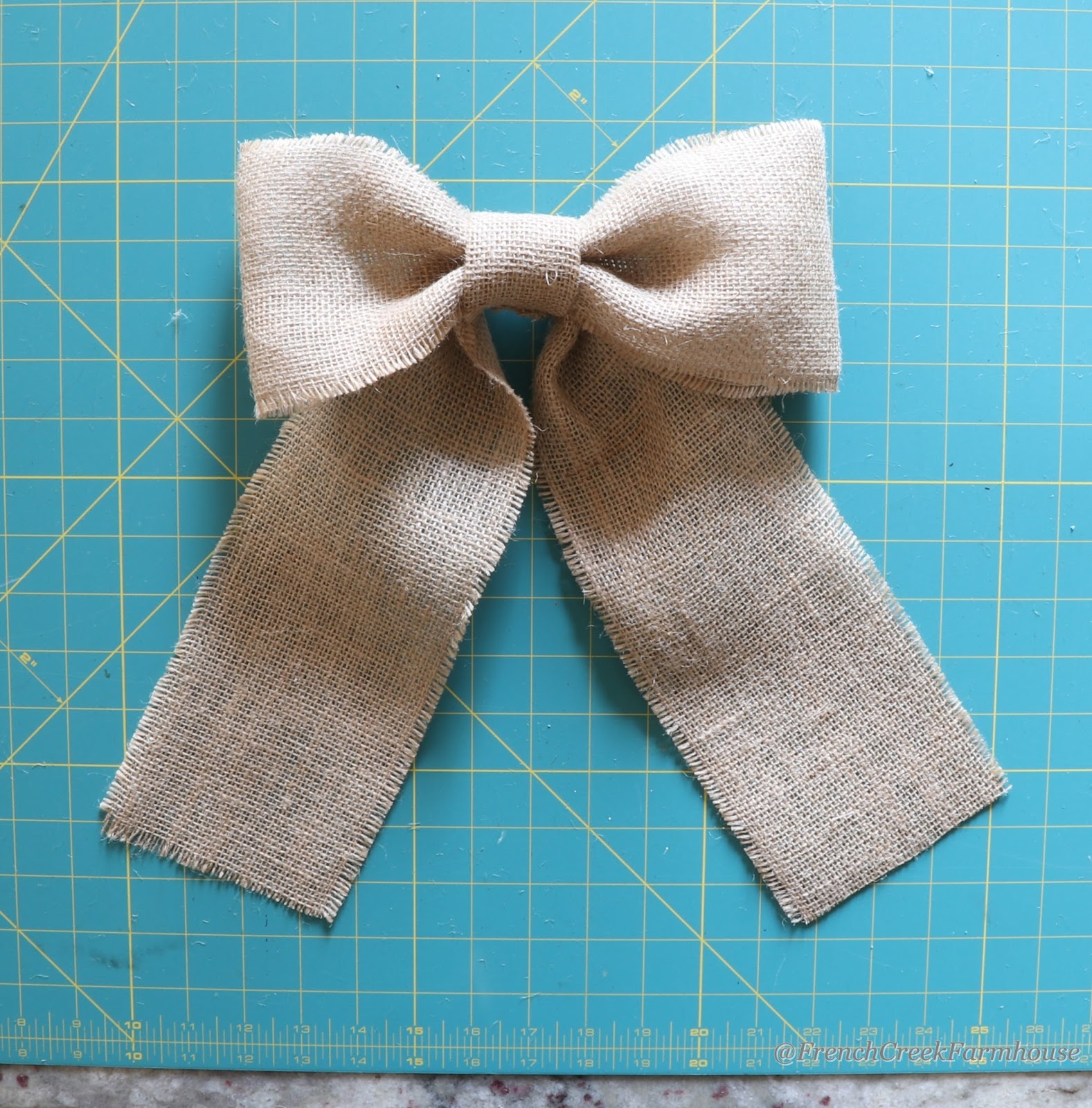 Tying A Bow With Wide Ribbon 